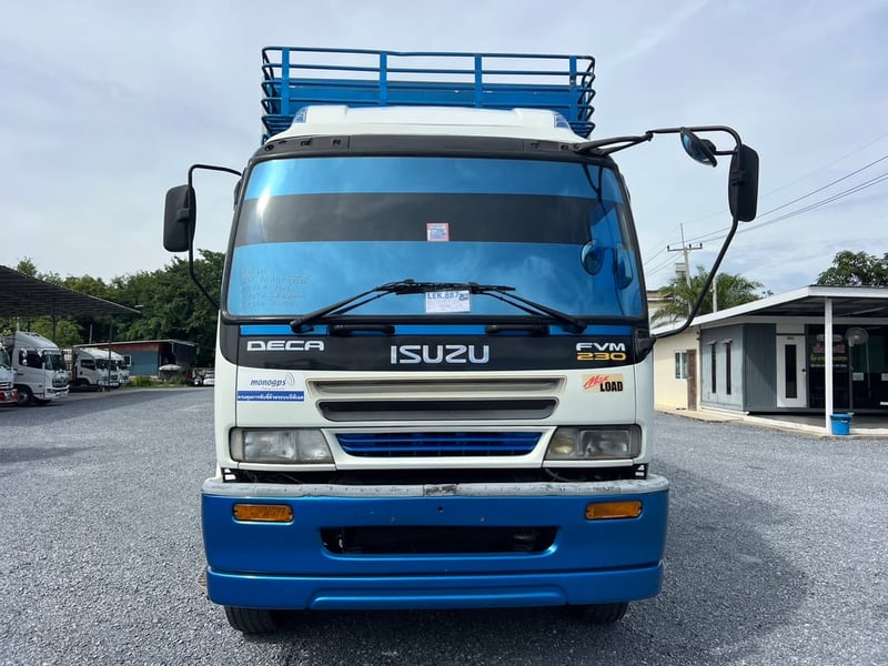 ISUZU DEGA FVM230 เพลาเดียว maxload ปี51 #กระบะเหล็ก ยาว7.50 ม.#LEK 887