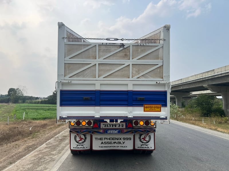 ISUZU FXZ 360 HP ปี 67 ไมล์ 172,951 km #พ่วงแม่ลูกกระบะเหล็กดั้มเกษตร อู่ฟีนิกส์ #LEK1147-1148