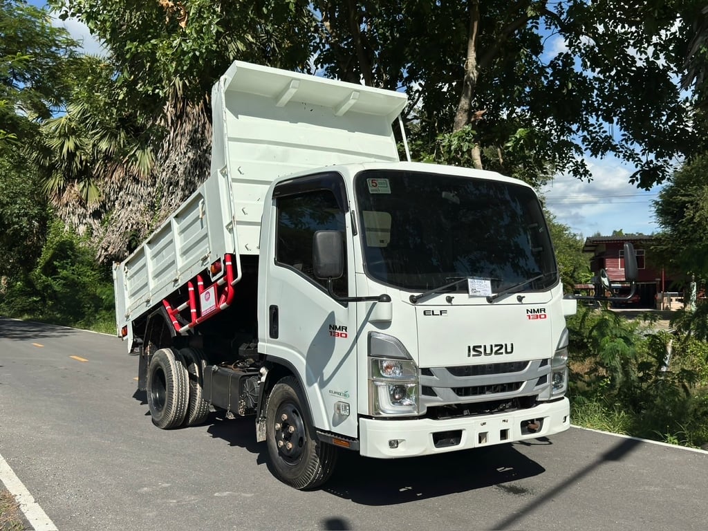 ISUZU NMR 130HP ปี65 ชุดจด ไมล์น้อย 22,037KM. #6ล้อเล็ก 3 คิว #LEK990
