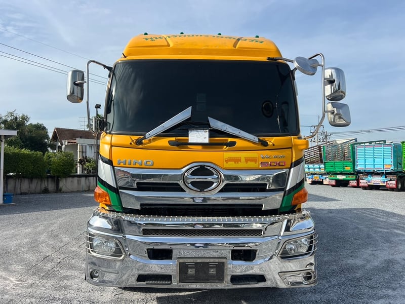 HINO FM1A 344HP ปี 66 ไมล์ 284,400 km. #10ล้อพ่วงเกษตร #LEK939-940