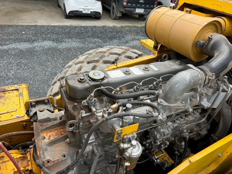 SAKAI SV510 10ตัน2เพลา เครื่องอีซูซุ6bg pm283ชม. #รถบด ล้อเรียบ