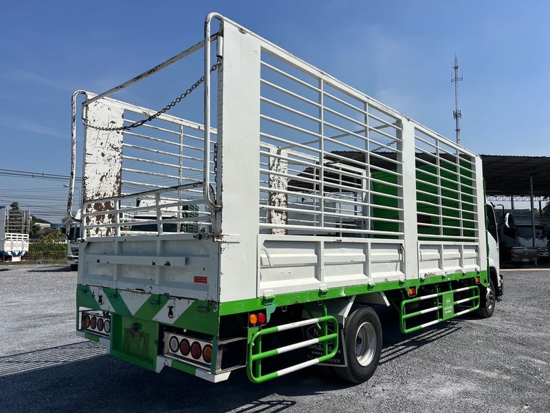 ISUZU FRR 210 HP ปี 66 ไมล์ 321,816  KM. #6ล้อล่องกระบะเหล็ก #LEK1125