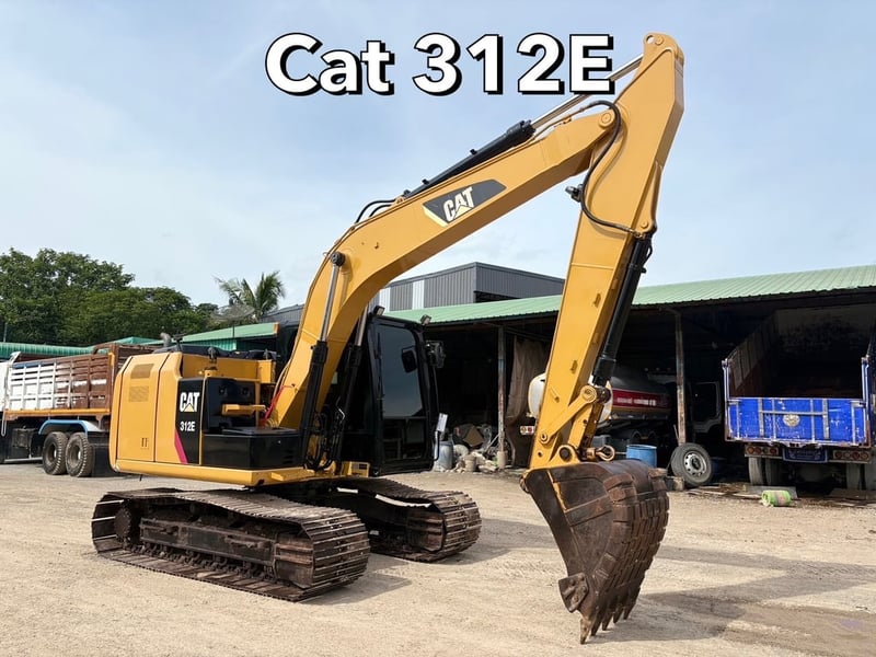 CAT 312E รถปี14 P.M. 13,xxx ชม. #รถแม็คโคร #LEK 851