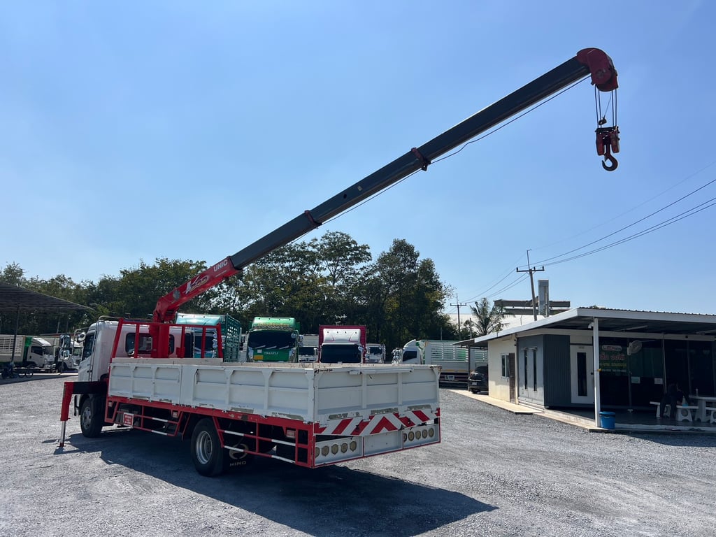 HINO FC9J 210HP ปี66 ไมล์ 249,264 KM. #6ล้อเครน #LEK 1097 HINO FC9J 210HP ปี66 ไมล์ 249,264 KM. #6ล้อเครน #LEK 1097