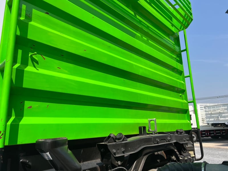 HINO FL8J 260HP ปี66 ไฟใหม่ ไมล์ 167,715 KM. #กระบะคอกเหล็กยาว 7.80 #LEK1179 