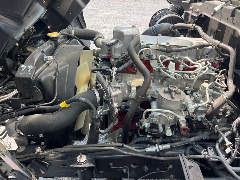 HINO FC9J 175 HP ปี 65 ไมล์ 26,567 KM. #ตู้ 10 บานเปิดรอบ ยาว 6.60 เมตร #LEK1073