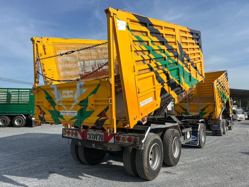 HINO FM1A 344HP ปี 66 ไมล์ 284,400 km. #10ล้อพ่วงเกษตร #LEK939-940