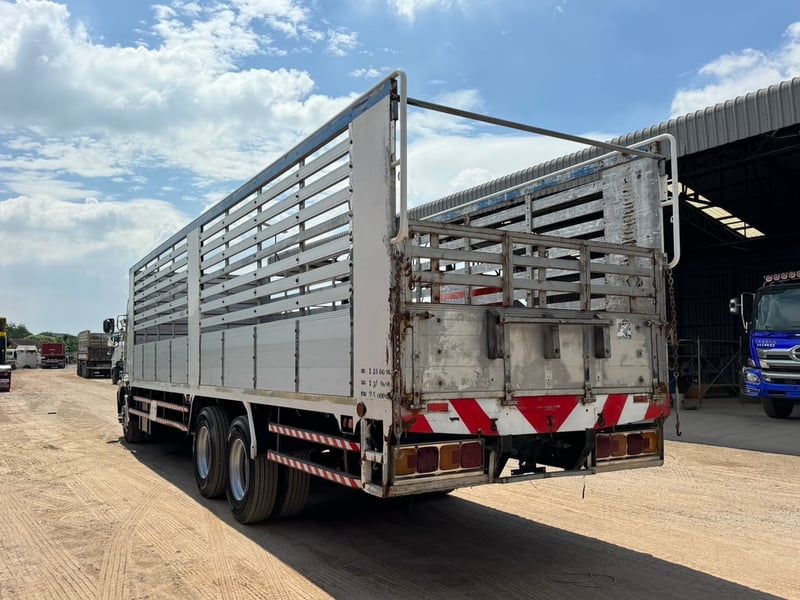 HINO FL8J 260 ปี 62 #กระบะอลูมิเนียมพลาเดียว 