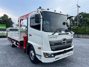 HINO FC9J 210HP ปี66 (ธันวา) ไมล์น้อย 103,000km. #รถ6ล้อเครน #รถ6ล้อเครน