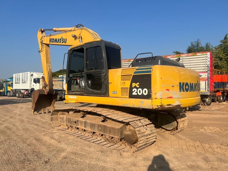KOMATSU PC200-8 รถแม็คโคร ชั่วโมงการทำงาน 13,440 ชม. # LEK893