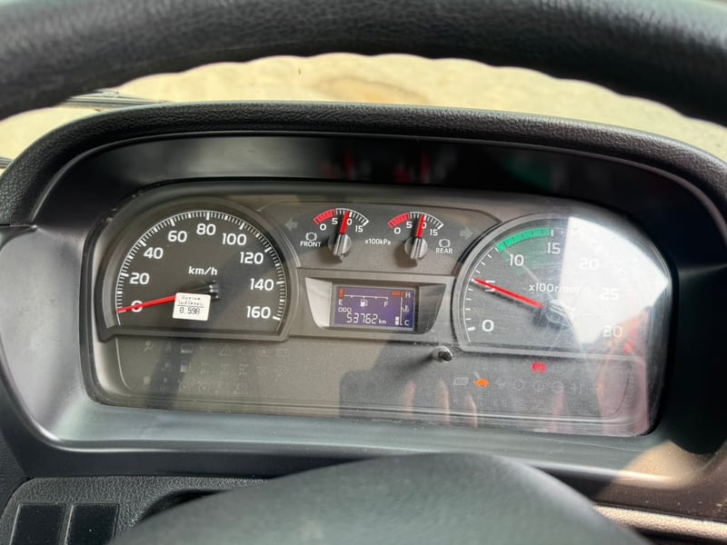 HINO FM2P 380 HP ปี 66 ไมล์ 53,761 km. #พื้นเรียบ แม่+ลูก #LEK 1247-1248