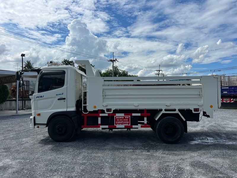 HINO FC9J 210 HP ปี 67 ไมล์ 29,032 KM. #กระบะดั้มเหล็ก #lek1211