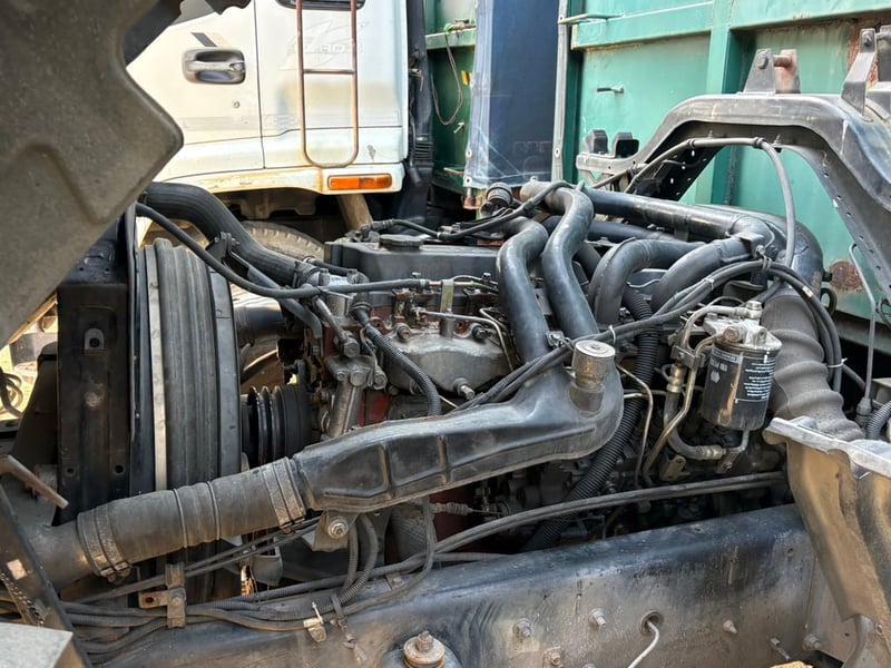 ISUZU FVM 230HP ปี46 #รถตู้ผ้าใบ ยาว6.30 