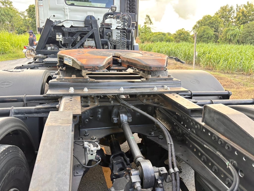 HINO FM1A 344HP  ปี65 ไมล์ 193,200 km. #หัวลาก #LEK957 