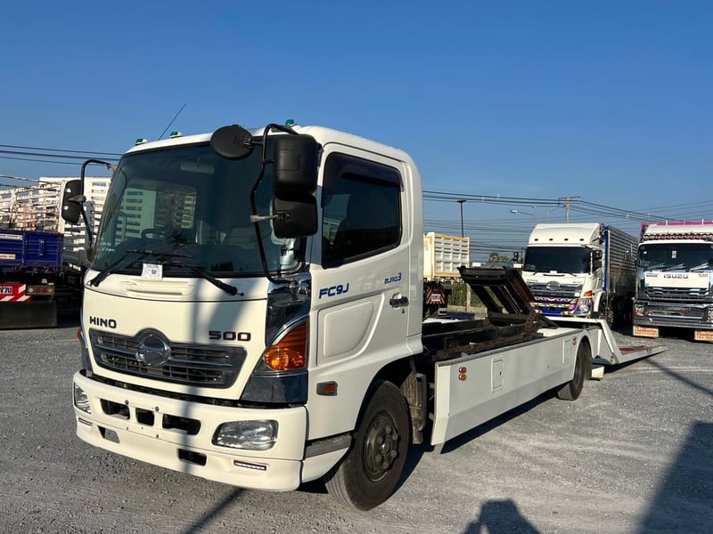  HINO FC9J 175HP ปี59 ไมล์ 607,000 KM. #รถสไลด์ 6 ล้อ #LEK1196