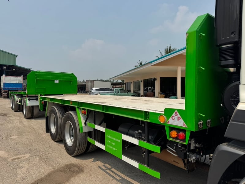 HINO FM2P 380 HP ปี 66 ไมล์ 53,761 km. #พื้นเรียบ แม่+ลูก #LEK 1247-1248