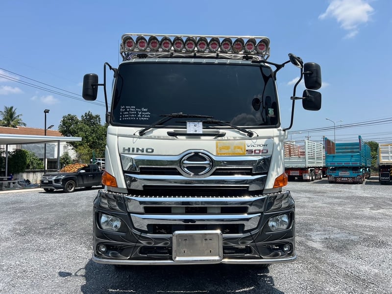 HINO FM2P 380 ปี67 ไมล์ 188,405 km. #พ่วงแม่ลูก ดั้มเกษตร กระบะเหล็ก #Lek1203-1204 