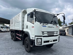 ISUZU FVZ 240 แรงม้า 2เพลา ปี 66 ไมล์น้อย 45,800 km. #กระบะดั้ม สามมิตร smm #LEK 793