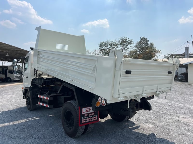 HINO DOMINATOR FC9J 155 HP ปี 63 ไมล์ 96,011 กม. #กระบะดั้มสามมิตร SMM ยาว 4 ม. # LEK866 