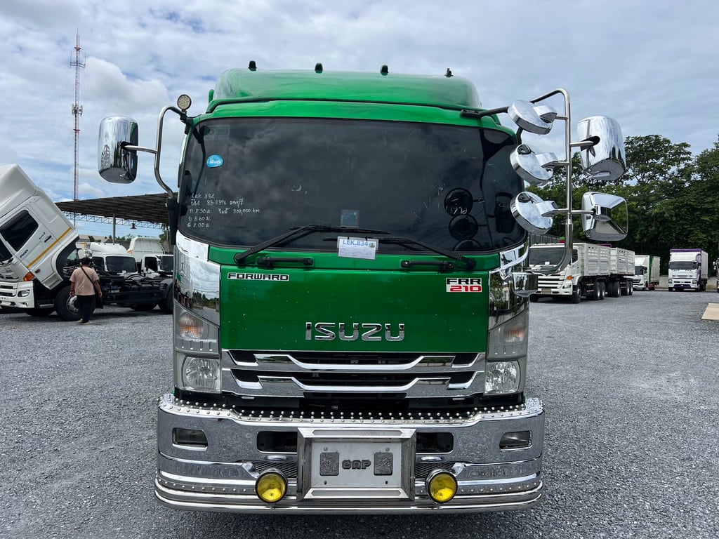 ISUZU FRR 210 แรงม้า | ปี 66 ไมล์ 308,109 กม.#กระบะเหล็ก พื้นเหล็ก แผงข้างอะลูมิเนียมยาว 5.60 เมตร เปิดรอบข้างได้#LEK834 ISUZU FRR 210 แรงม้า | ปี 66 ไมล์ 308,109 กม.#กระบะเหล็ก พื้นเหล็ก แผงข้างอะลูมิเนียมยาว 5.60 เมตร เปิดรอบข้างได้#LEK834