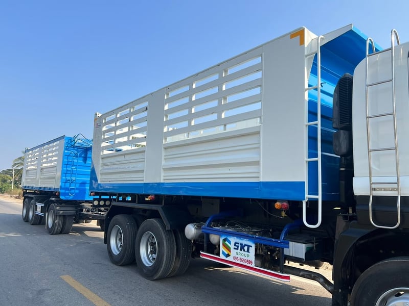  ISUZU FXZ 360 ปี65 ไมล์ 33,000 KM. #พ่วงแม่ลูก  #LEK353-852