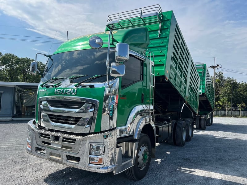 lSUZU FXZ 360 หน้า GIGA ปี 66 เลขไมล์เพียง 306,000 KM #กระบะดั้ม PP TRUCK กระบะเหล็กกึ่งเกษตร #LEK951-952 lSUZU FXZ 360 หน้า GIGA ปี 66 เลขไมล์เพียง 306,000 KM #กระบะดั้ม PP TRUCK กระบะเหล็กกึ่งเกษตร #LEK951-952