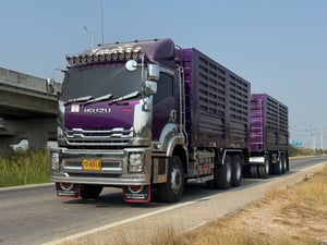 ISUZU FXZ 360 HP ปี 2565 ไมล์ 445,852 KM. #พ่วงแม่-ลูกไม่ดั้ม #LEK1234-1235