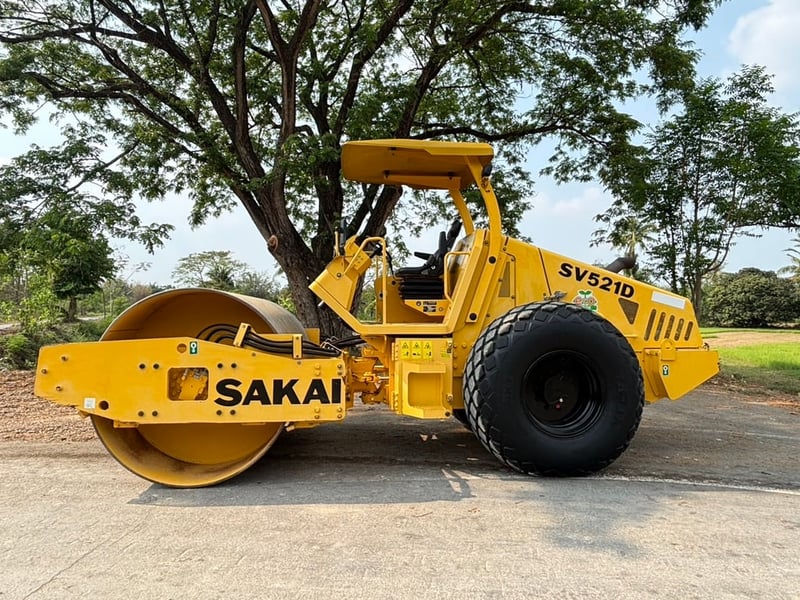 รถบด SAKAI SV512D (10 ตัน) ปี66 ชั่วโมงการใช้งาน 500 Pm. #รถบดล้อเรียบ #LEK1232 รถบด SAKAI SV512D (10 ตัน) ปี66 ชั่วโมงการใช้งาน 500 Pm. #รถบดล้อเรียบ #LEK1232