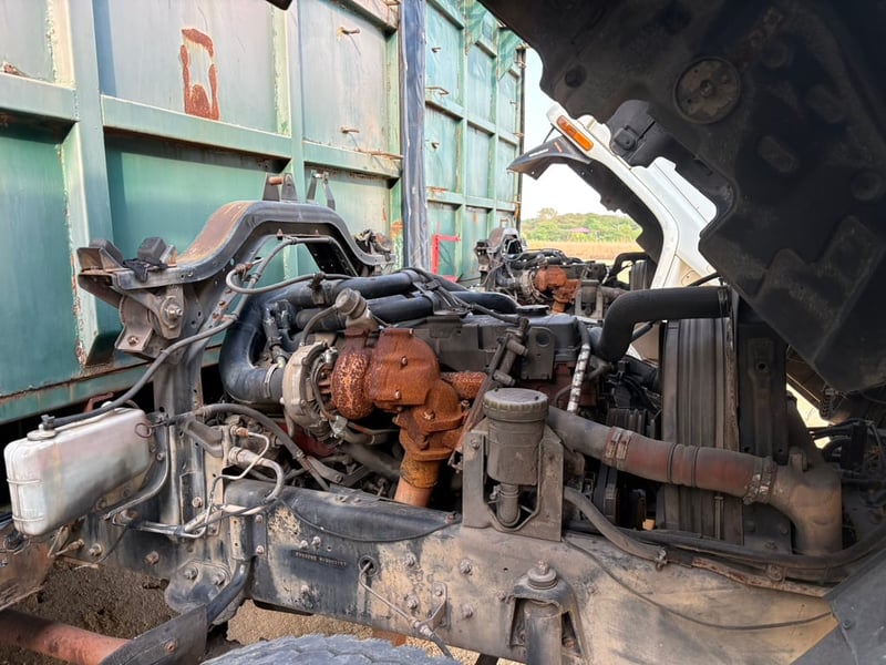 ISUZU FVM 230HP ปี46 #รถตู้ผ้าใบ ยาว6.30 