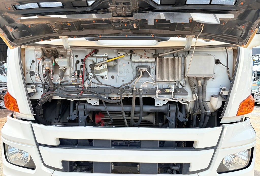 HINO FM1A 344 HP ปี66 ไมล์ 167,035 km. #หัวลากพร้อมหาง wafa 3คาน 12.50 ม. ล้ออลูมิเนียม #LEK964,936 HINO FM1A 344 HP ปี66 ไมล์ 167,035 km. #หัวลากพร้อมหาง wafa 3คาน 12.50 ม. ล้ออลูมิเนียม #LEK964,936