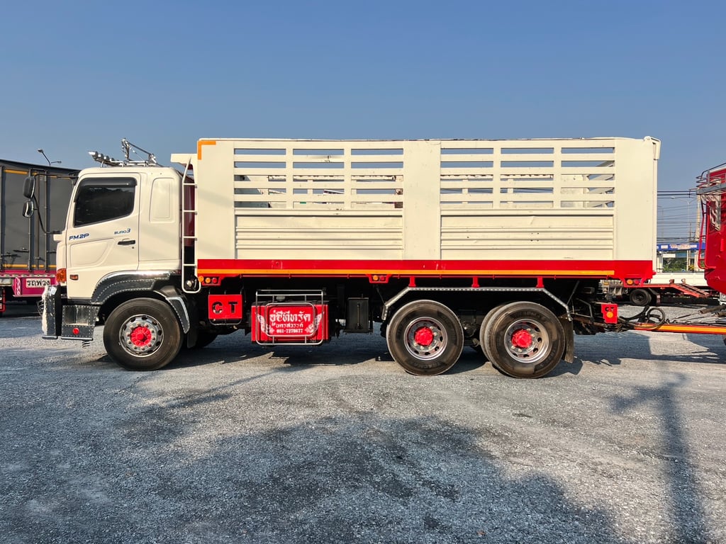 HINO FM2P 380HP  ปี66 ไมล์น้อย 64,500km. #10ล้อพ่วง #LEK532,533
