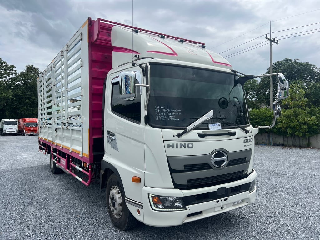 HINO FC9J 210HP ปี64 ไมล์ 350,000 KM. #6ล้อล่องยาว 6.60 ม. #LEK 932