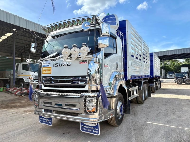 ISUZU FXZ 360 ปี66 (ตุลา) MT ไมล์น้อย 120,000km. #กระบะดั้ม พืชผลการเกษตร #LEK 948-995