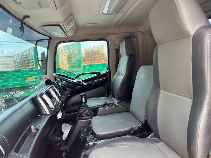 HINO FM1A 344HP ปี 64 ไมล์ 339,000 km. #12 ล้อพื้นเรียบ แม่ลูก พ่วง 2 คาน อู่ซุ่นชัย #LEK 972,973