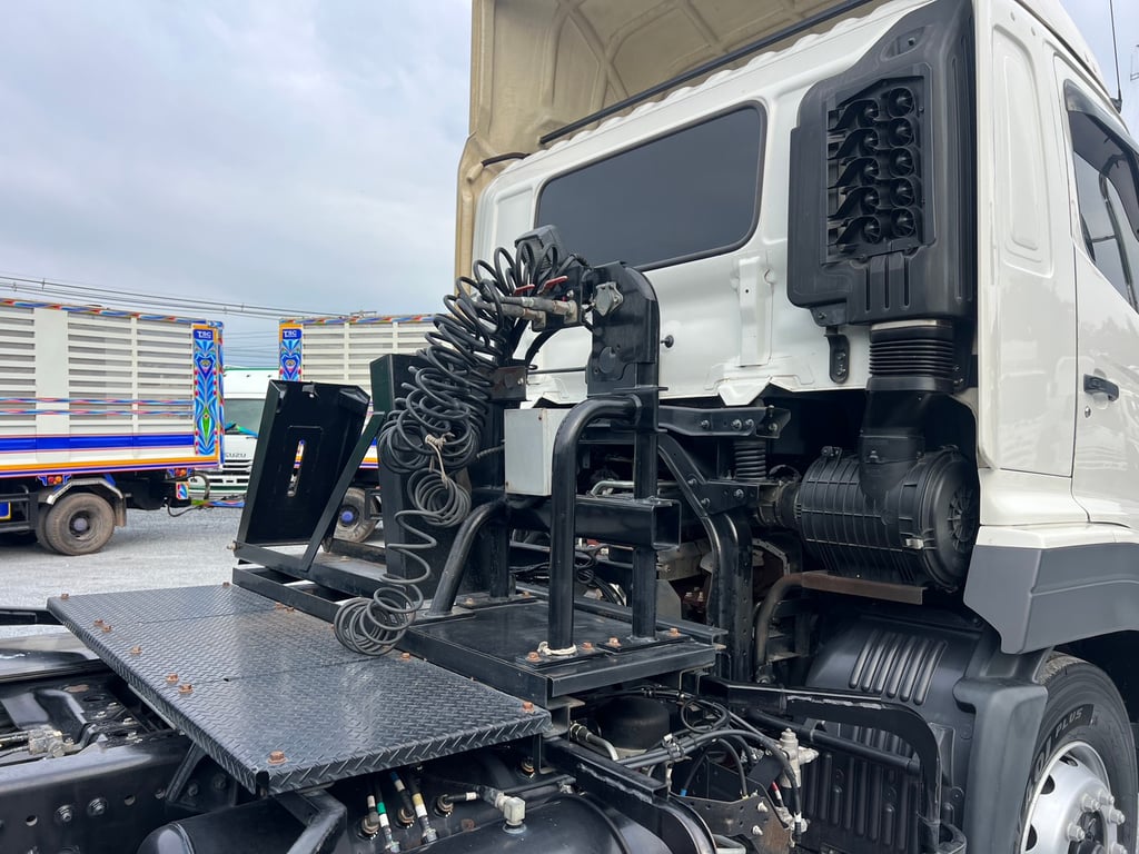 HINO FM1A 344HP  ปี65 ไมล์ 193,200 km. #หัวลาก #LEK957  HINO FM1A 344HP  ปี65 ไมล์ 193,200 km. #หัวลาก #LEK957