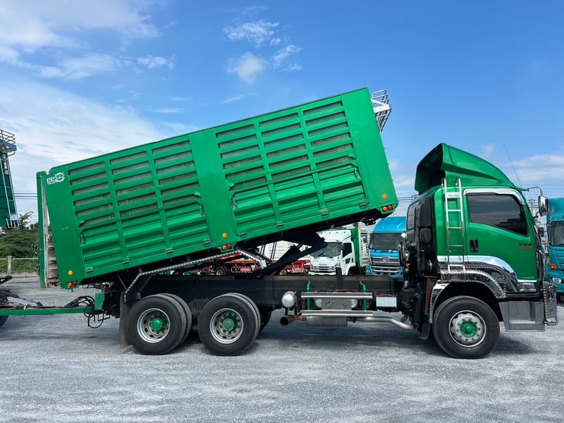 lSUZU FXZ 360 หน้า GIGA ปี 66 เลขไมล์เพียง 306,000 KM #กระบะดั้ม PP TRUCK กระบะเหล็กกึ่งเกษตร #LEK951-952 lSUZU FXZ 360 หน้า GIGA ปี 66 เลขไมล์เพียง 306,000 KM #กระบะดั้ม PP TRUCK กระบะเหล็กกึ่งเกษตร #LEK951-952