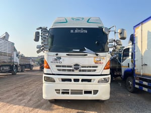 HINO MEGA FM1A 344 HP ปี 55 ไมล์ 423,000 km. #กระบะดั้มคอกสูง #LEK888