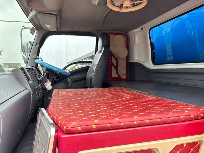 ISUZU FXZ 360 ปี66 ไมล์ 139,000 Km. #10ล้อพ่วงแม่-ลูก กระบะอลูมิเนียม #LEK1037-1085