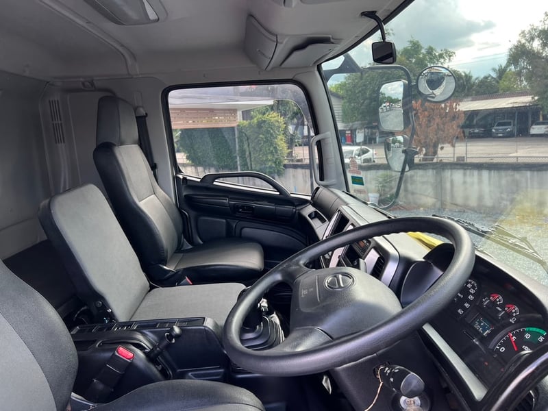  Hino FM1A 344 HP ปี 66 ไมล์น้อย 102,000 KM. #แม่ลูกดั้มพ์เกษตร กระบะเหล็กอู่ไทยมาวิน #LEK1272-1273