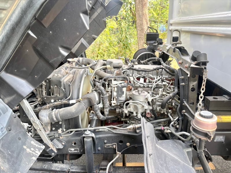 HINO FC9J 210 แรง ปี 2567 ไมล์แท้ 47,500 km #6ล้อ ดั้มสามมิตร #LEK1067