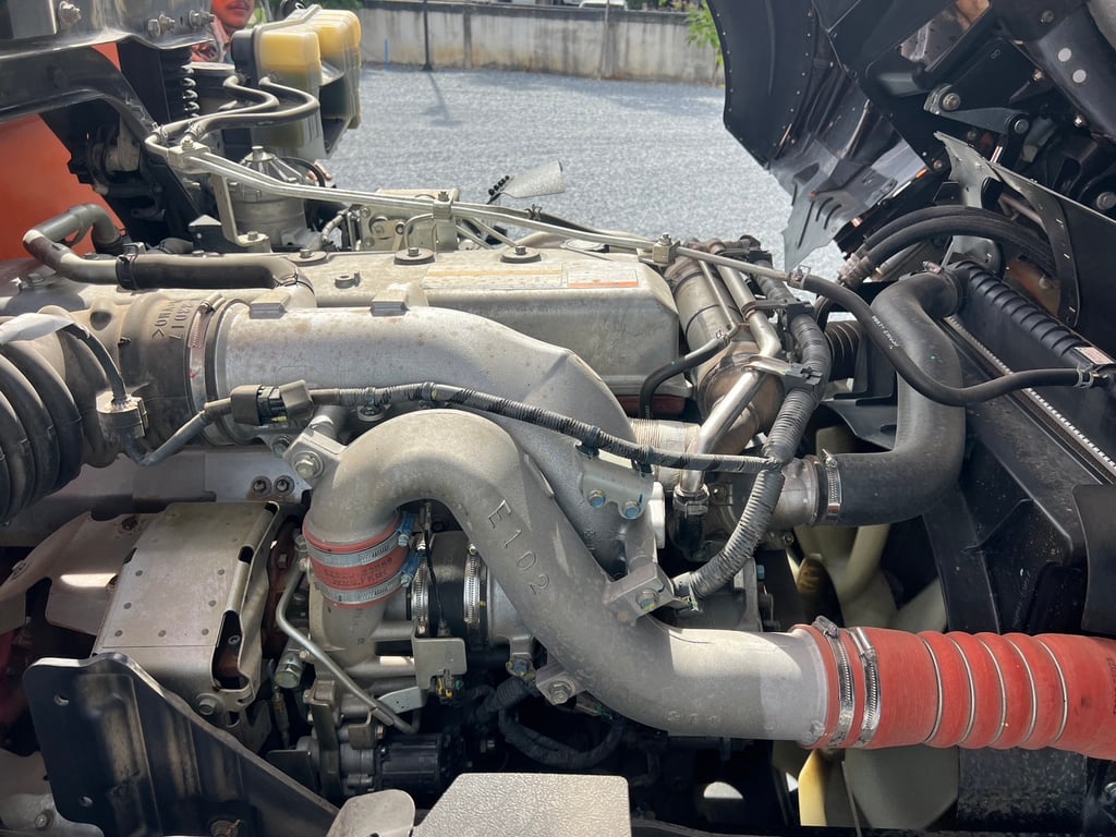 HINO FM1A 344HP ปี66 ไมล์ 287,400 KM. #รถพ่วงกระบะดั้มเกษตร 6 ไม้  #LEK941,942 