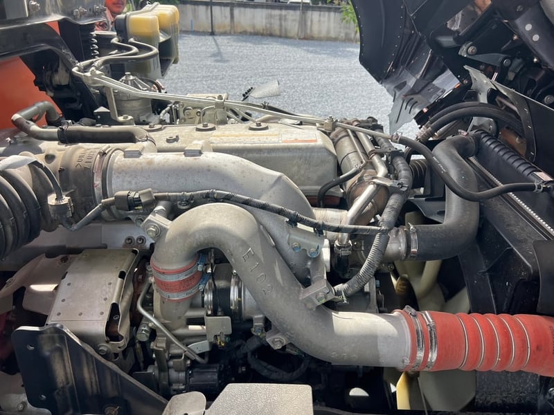 HINO FM1A 344HP ปี66 ไมล์ 287,400 KM. #รถพ่วงกระบะดั้มเกษตร 6 ไม้  #LEK941,942 