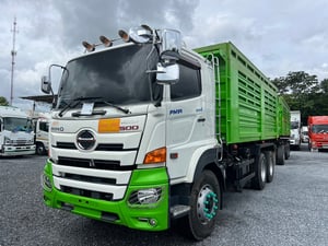 HINO FM1A344 ปี 65 ไมล์น้อย 126,000 km. #ดั๊มพ์สามมิตร SMM #LEK839-840
