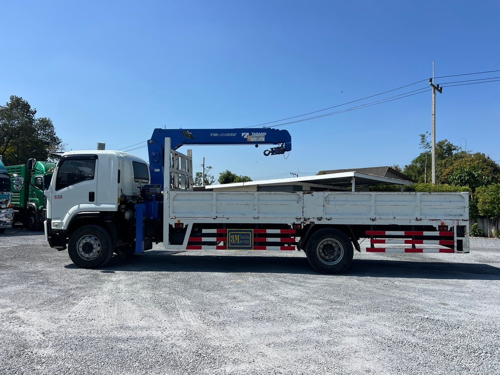 ISUZU FTR 240 HP ปี66 ไมล์ 64,700 Km. #6ล้อเครน #LEK1094 ISUZU FTR 240 HP ปี66 ไมล์ 64,700 Km. #6ล้อเครน #LEK1094