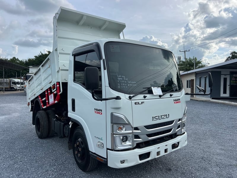 ISUZU NMR 130HP ปี65 ชุดจด ไมล์น้อย 22,037KM. #6ล้อเล็ก 3 คิว #LEK990