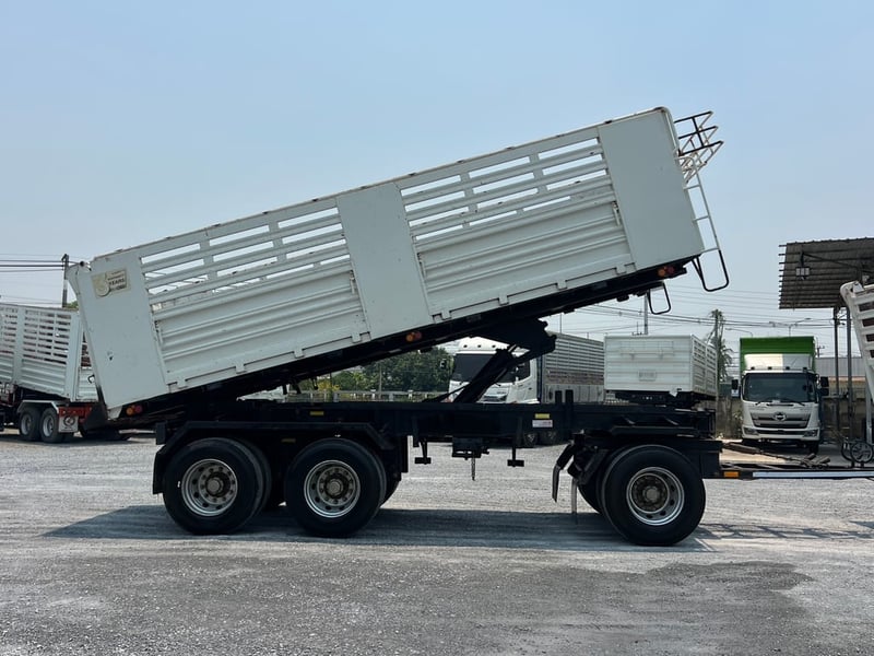 HINO FM1A 344HP แม่ปี 65 ลูกพ่วงสามมิตร ปี 2566 ไมล์ 201,404 KM. #แม่ลูก-กระบะดั้มสามมิตร SMM #LEK1002 ,719 