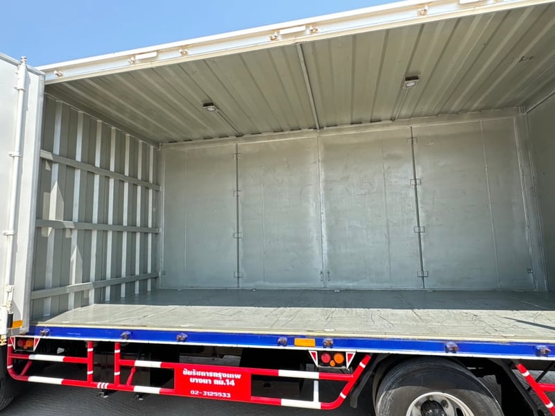 HINO FC9J 175 HP ปี 66 ไมล์ 46,818 KM. #ตู้ 10 บาน #LEK1175 HINO FC9J 175 HP ปี 66 ไมล์ 46,818 KM. #ตู้ 10 บาน #LEK1175