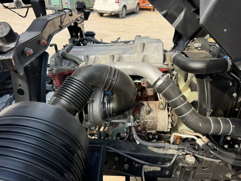  HINO DOMINATOR FC9J 175 แรง ปี66 ไมล์ 37,115 กม. # กระบะดั้ม SKT รั้ว 2 เส้น #LEK1160