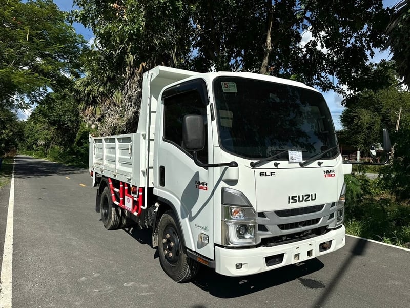 ISUZU NMR 130HP ปี65 ชุดจด ไมล์น้อย 22,037KM. #6ล้อเล็ก 3 คิว #LEK990