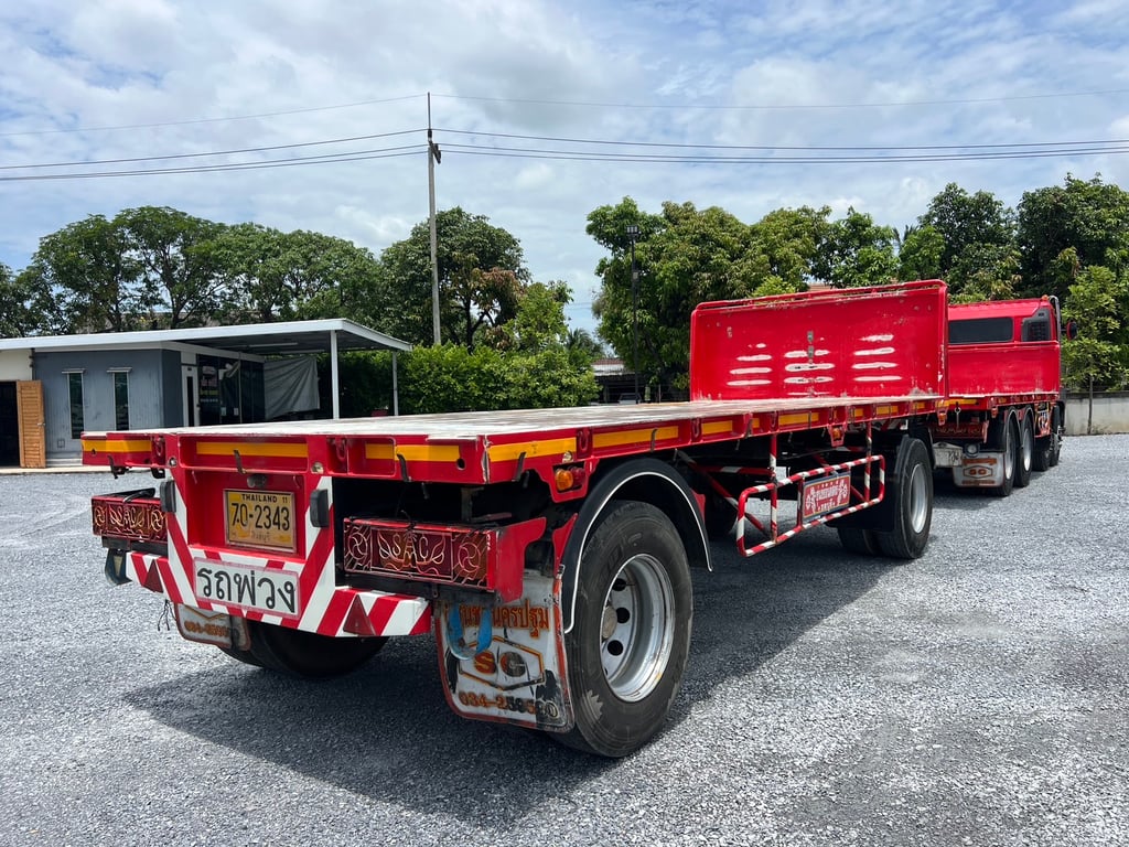 HINO FM1A 344HP ปี 64 ไมล์ 339,000 km. #12 ล้อพื้นเรียบ แม่ลูก พ่วง 2 คาน อู่ซุ่นชัย #LEK 972,973 HINO FM1A 344HP ปี 64 ไมล์ 339,000 km. #12 ล้อพื้นเรียบ แม่ลูก พ่วง 2 คาน อู่ซุ่นชัย #LEK 972,973